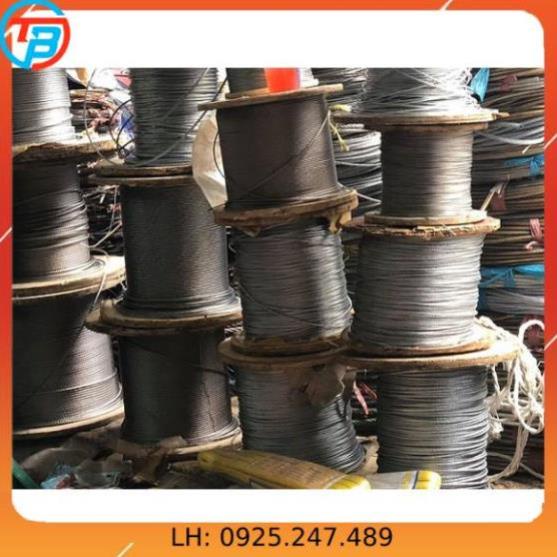 Dây cáp INOX 304 Phi [ 6mm ] CÁP THÉP Thái Bình VinàN