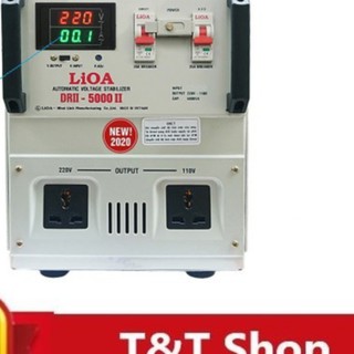 Ổn áp Lioa 5KVA dải 50( DRII-5.000II New 2020)