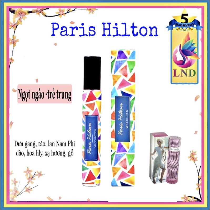 Tinh Dầu nước hoa nữ cao cấp Paris hilton LND