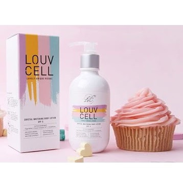 Body Lotion Dưỡng Thể Trắng Da LOUV CELL Crystal Whitening 250ml | BigBuy360 - bigbuy360.vn