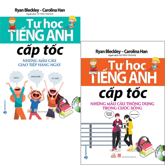 Sách - Combo Tự Học Tiếng Anh Cấp Tốc (Bộ 2 Cuốn)