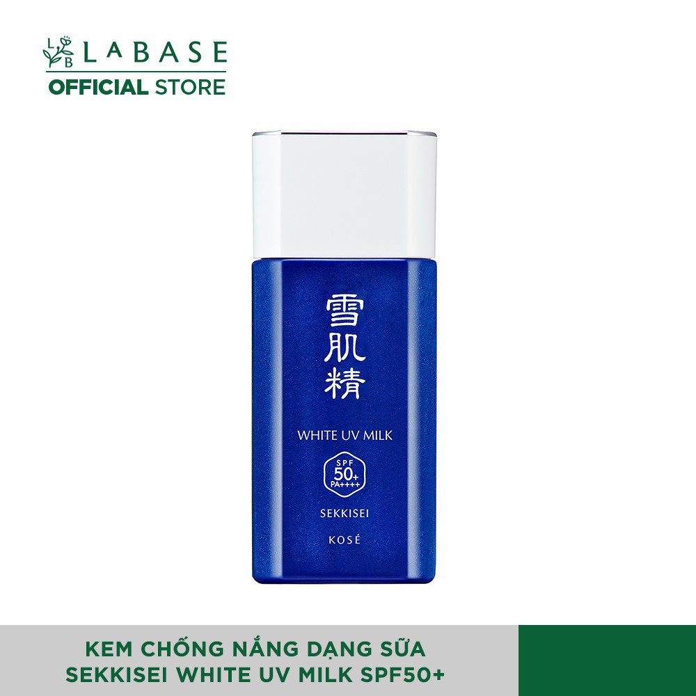CHỐNG NẮNG DẠNG SỮA KOSE SEKKISEI WHITE UV MILK SPF50+ 56ml | BigBuy360 - bigbuy360.vn
