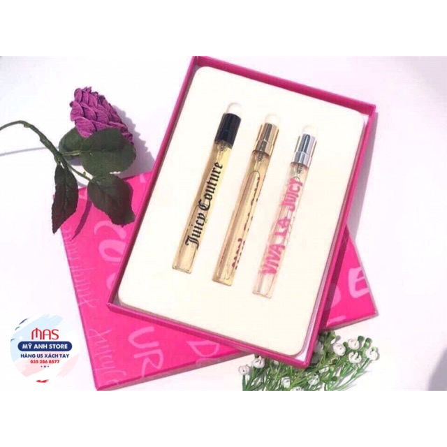[CHÍNH HÃNG] Nước hoa bộ 3 chai Viva La Juicy