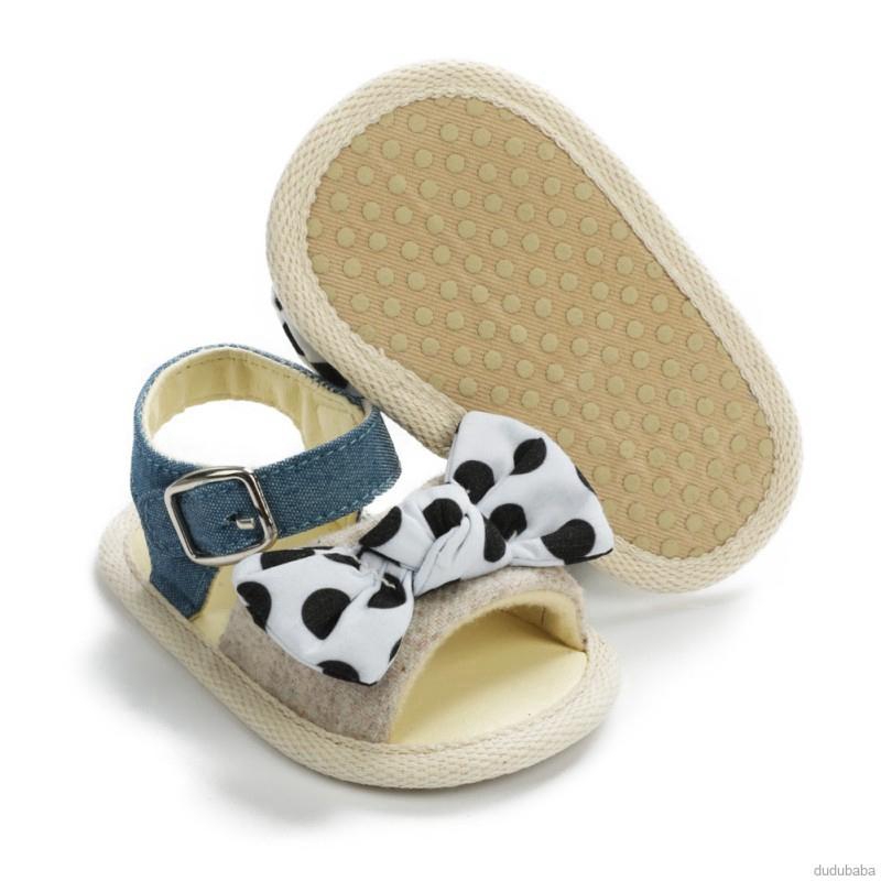 Giày Sandal Quai Hậu Đế Mềm Chống Trượt Cho Bé 0-18 Tháng Tuổi