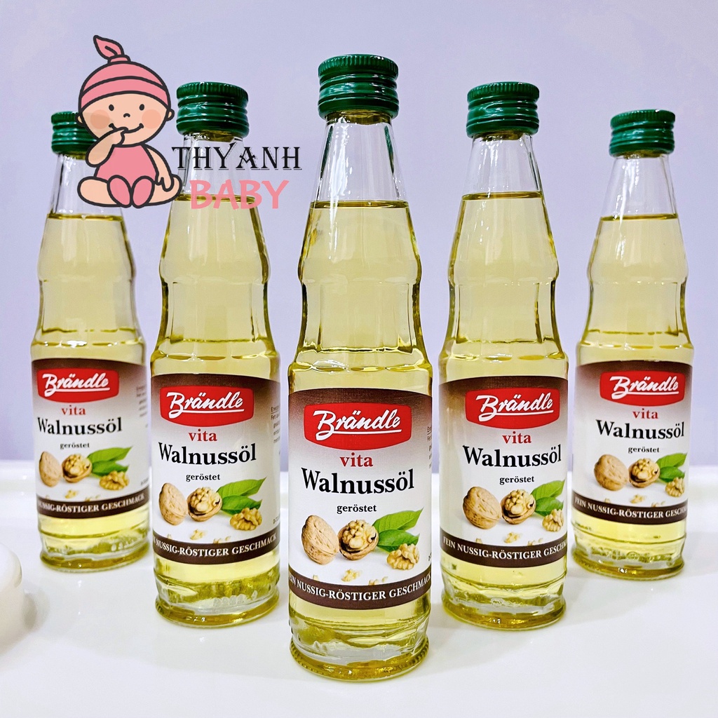 Dầu óc chó nguyên chất Brandle Vita Walnussol 100ml Đức