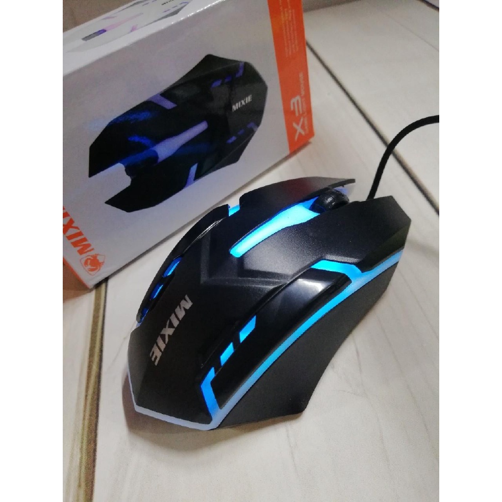 Chuột chơi game đèn led nhiều màu X326 - Chuột DIVIPARD