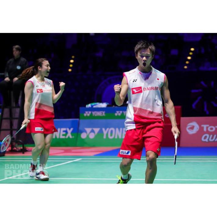 Áo cầu lông tuyển Nhật phiên bản đặc biệt 2019 khoét nách 🏸 ་