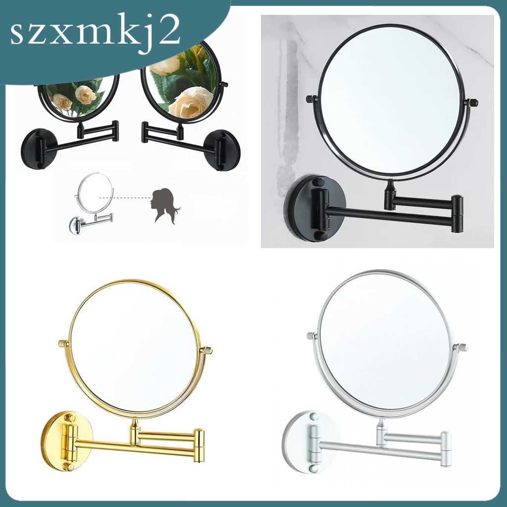 Gương Trang Điểm Phóng Đại 3X Hai Mặt Gắn Tường Dễ Thương Zxmkj2