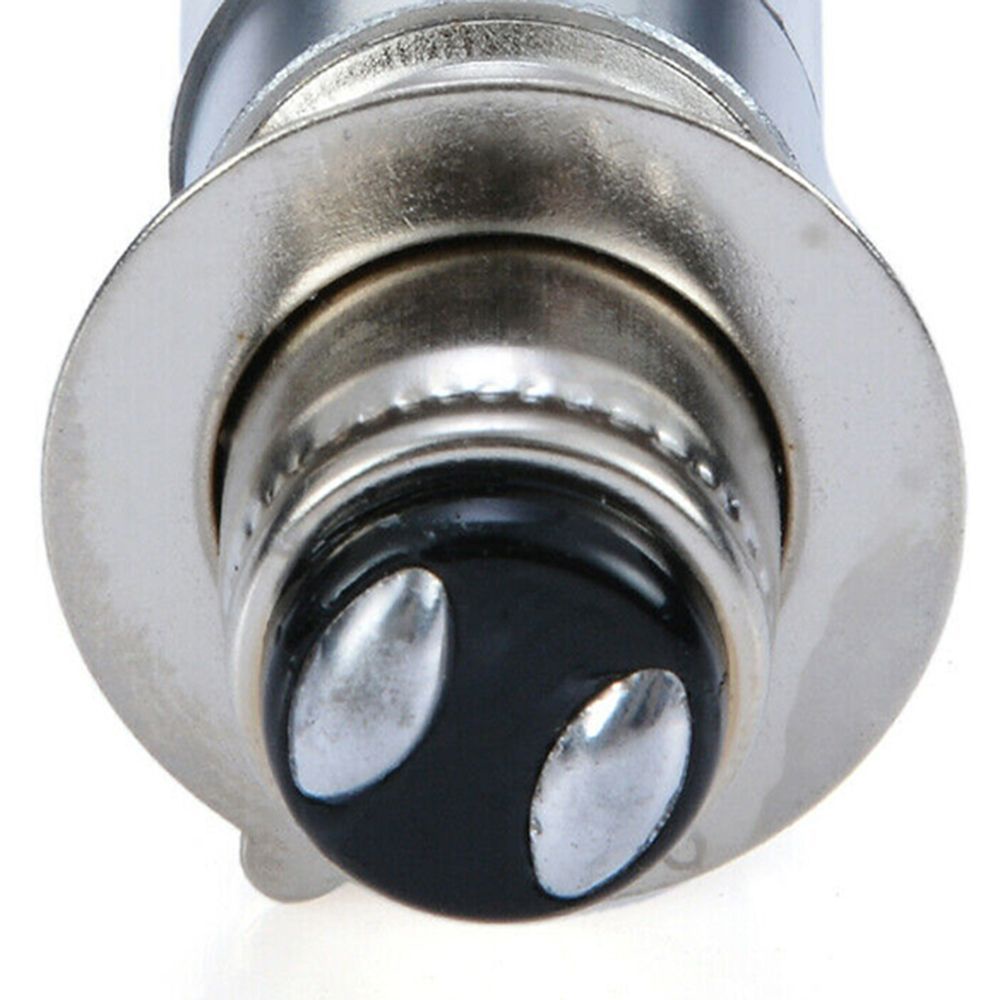 1 Bóng Đèn Pha Led Ba20D 2323 6000k 100w Siêu Sáng Nhiều Màu Sắc Cho Xe Scooter H6