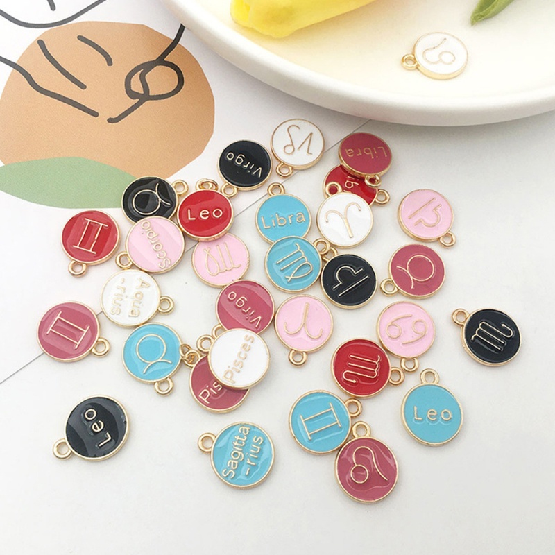 Set 12 Mặt Dây Chuyền Hình Chòm Sao Với 6 Màu