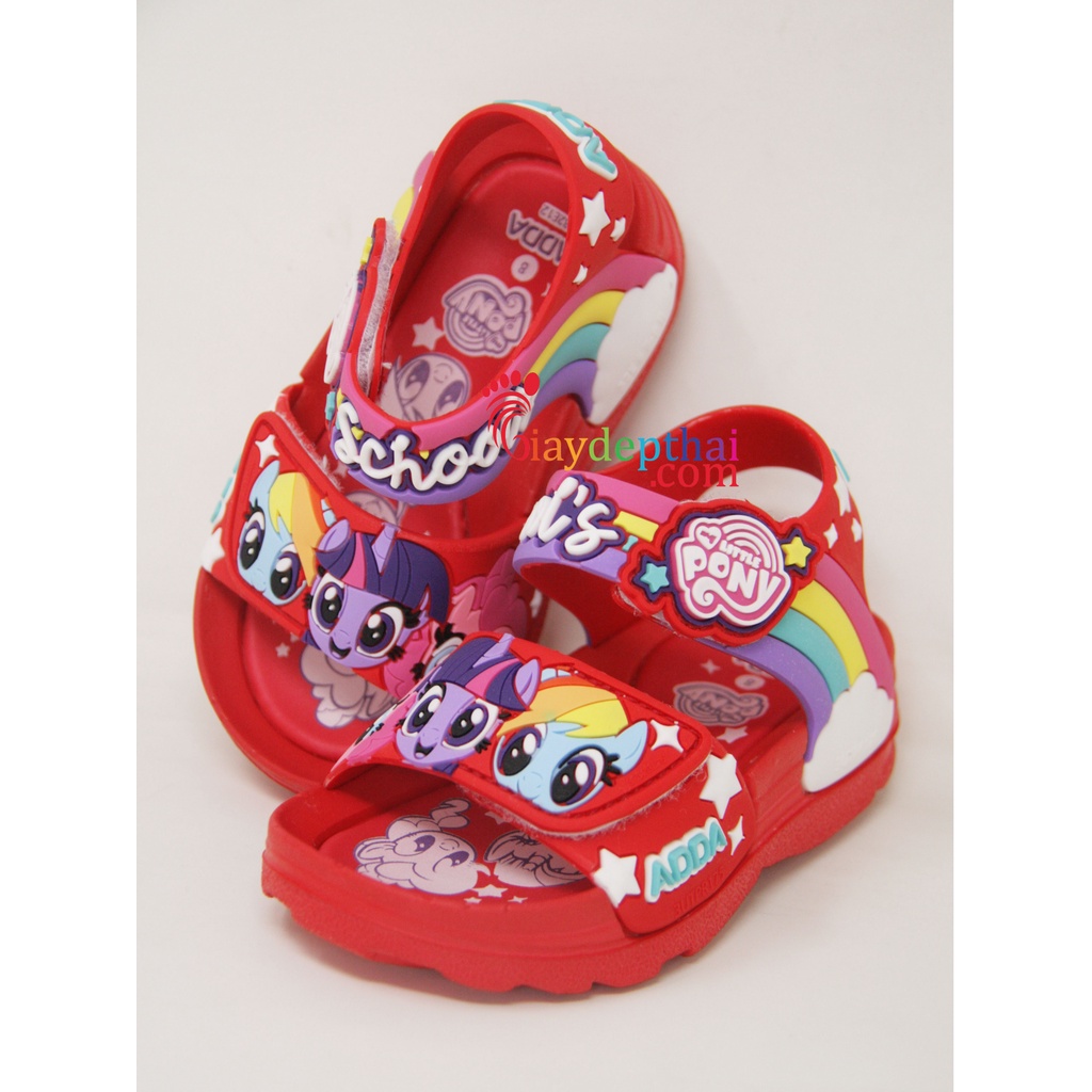Giày sandal quai hậu Thái Lan Bé Trai Bé Gái ngựa Pony Adda 32E12