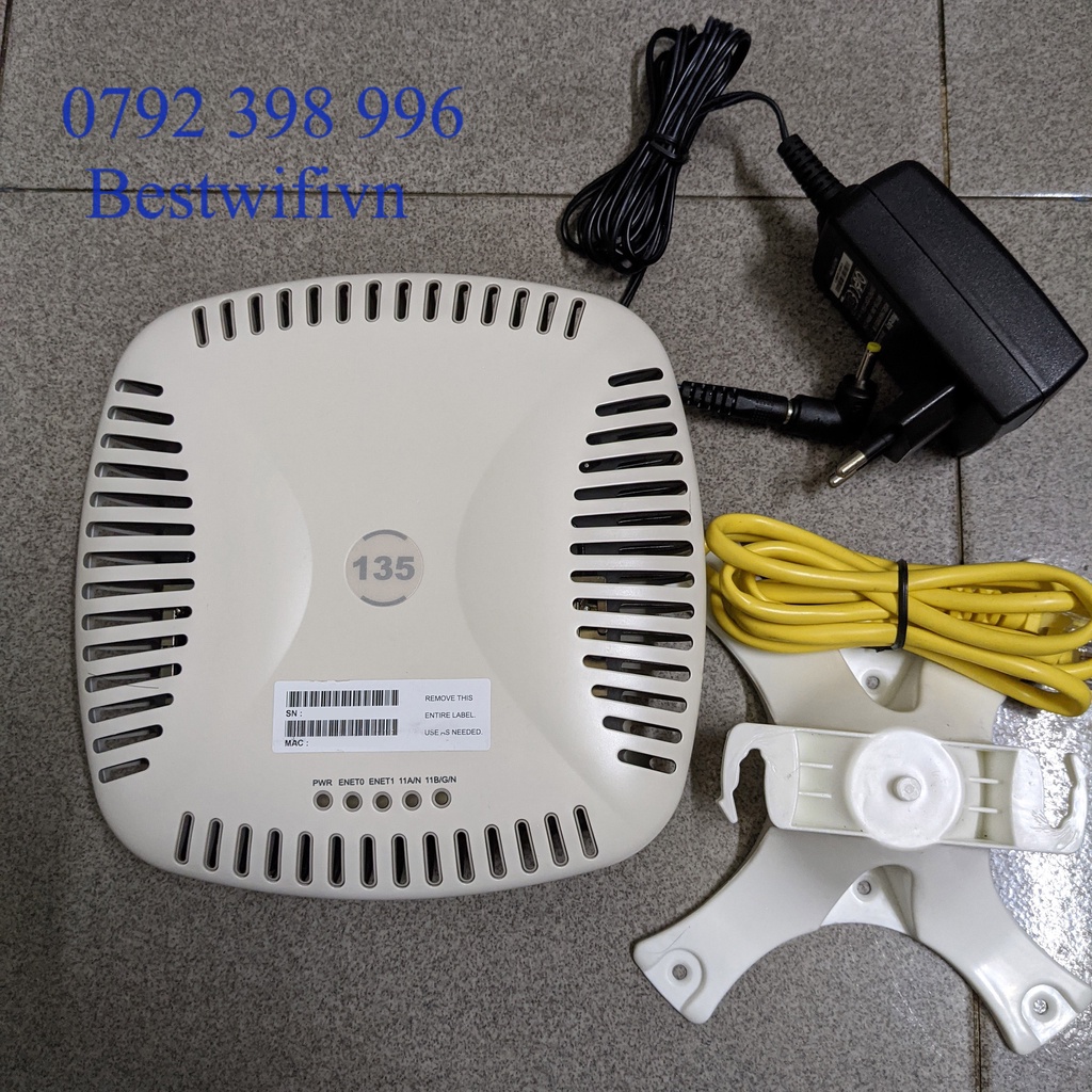Bộ phát wifi chuyên dụng Mesh-roaming Aruba 135 đẹp