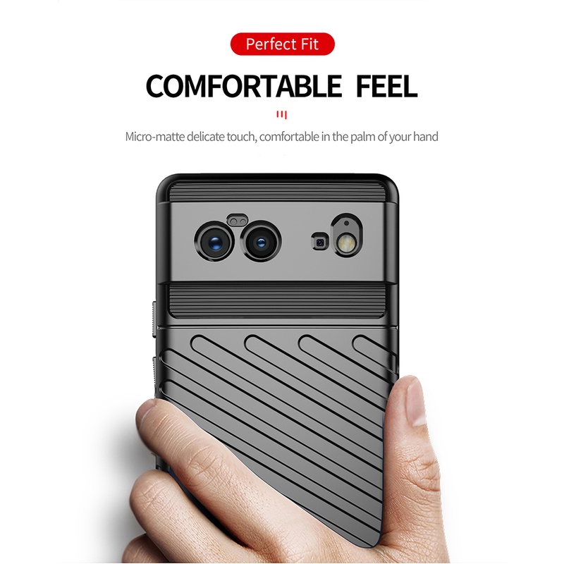 Ốp Điện Thoại Mềm Chống Sốc Sang Trọng Cho google pixel 6 / pixel 6 pro