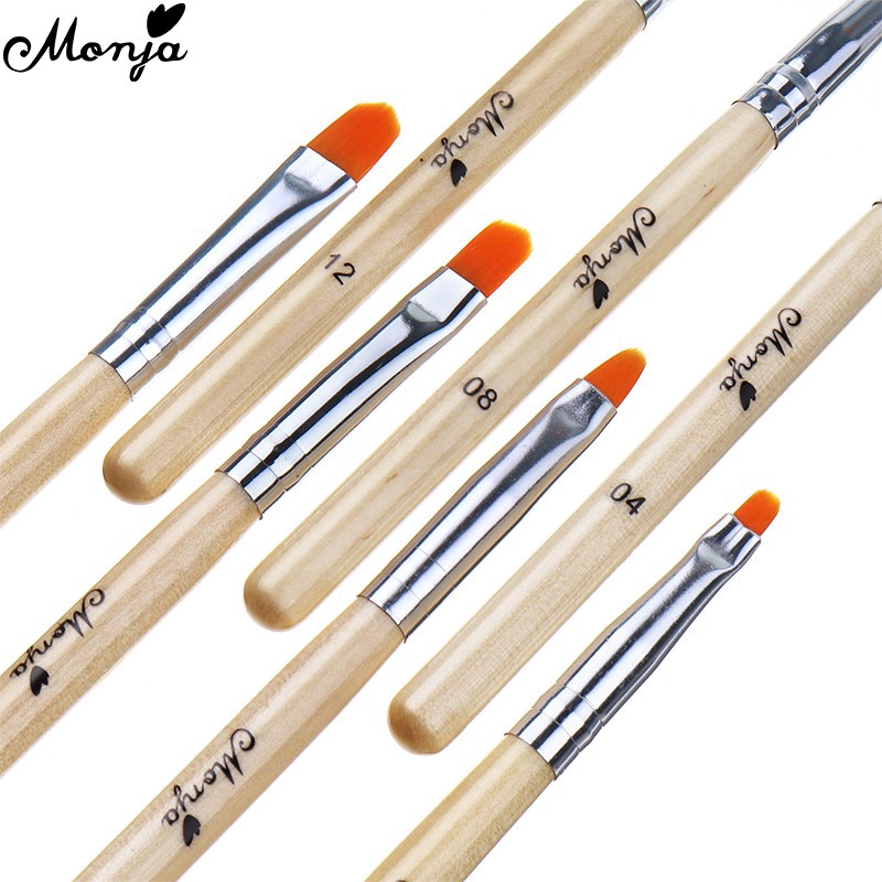 [Hàng mới về] Set 7 Cọ Vẽ Móng Tay Monja Chuyên Nghiệp