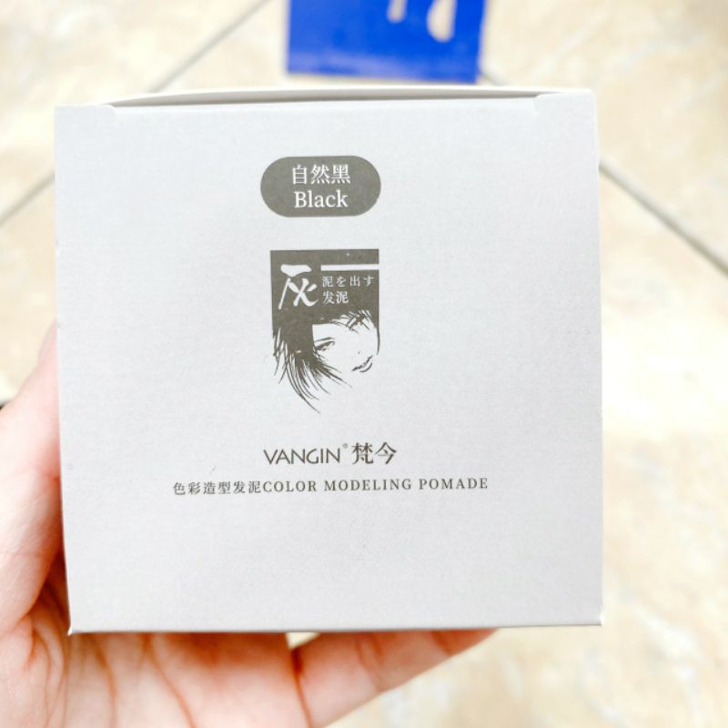 Sáp vuốt tạo kiểu màu đen, màu nhuộm thời trang cho nam nữ tại nhà