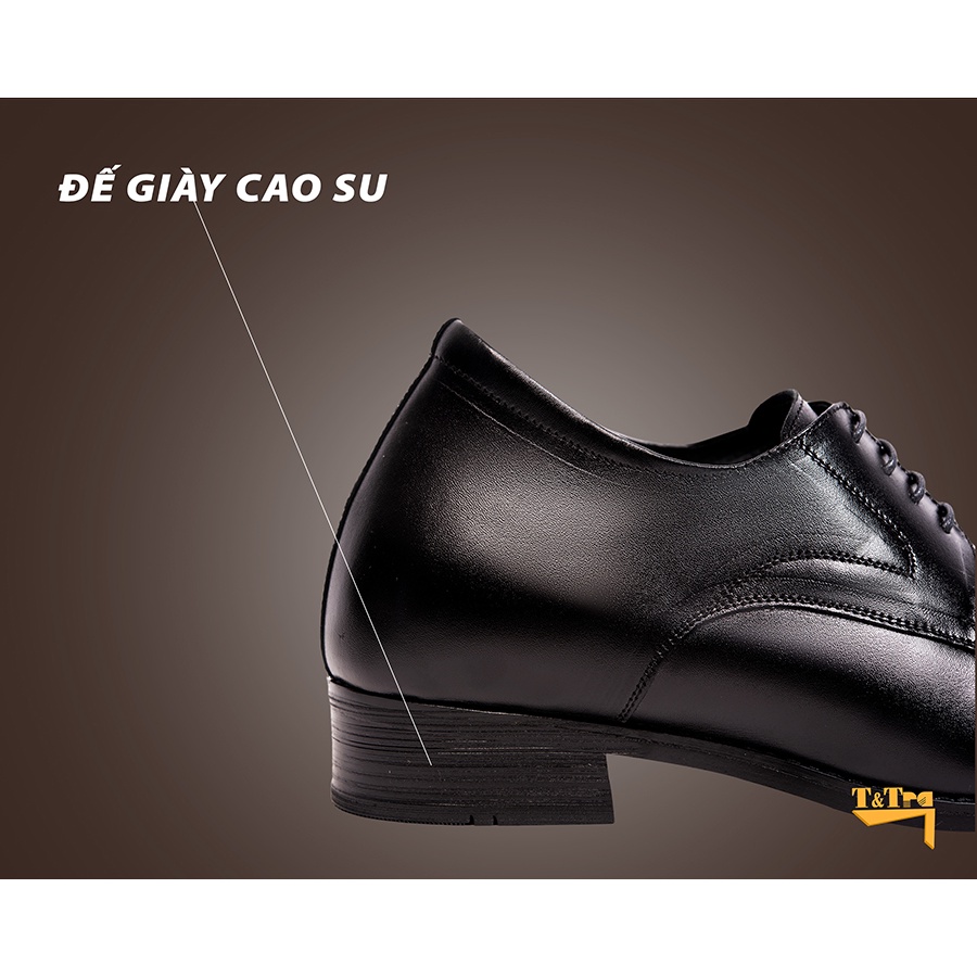 [ 8CM ] Giày Cao Nam T&amp;TRA S1063Đ