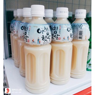 Nước Gạo Rang Hàn Quốc Woogjin Thơm Ngon Bổ Dưỡng - Chai 500ml [XẢ KHO]