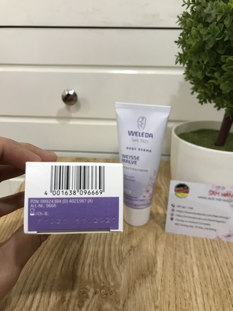 Kem dưỡng ẩm chống kích ứng da trẻ em WELEDA -Germany