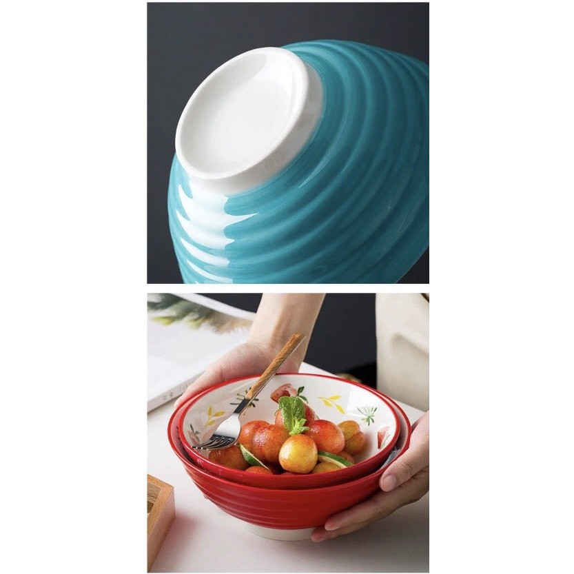 Bát tô canh, bún phở gốm sứ cao cấp họa tiết sang chảnh