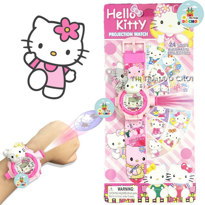 Đồ chơi đồng hồ chiếu hình 3D