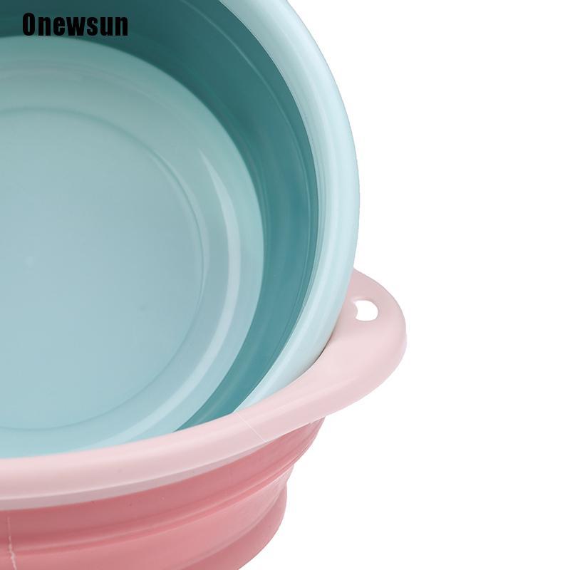 Chậu Rửa Mặt Bằng Silicone Có Thể Gấp Gọn Tiện Lợi