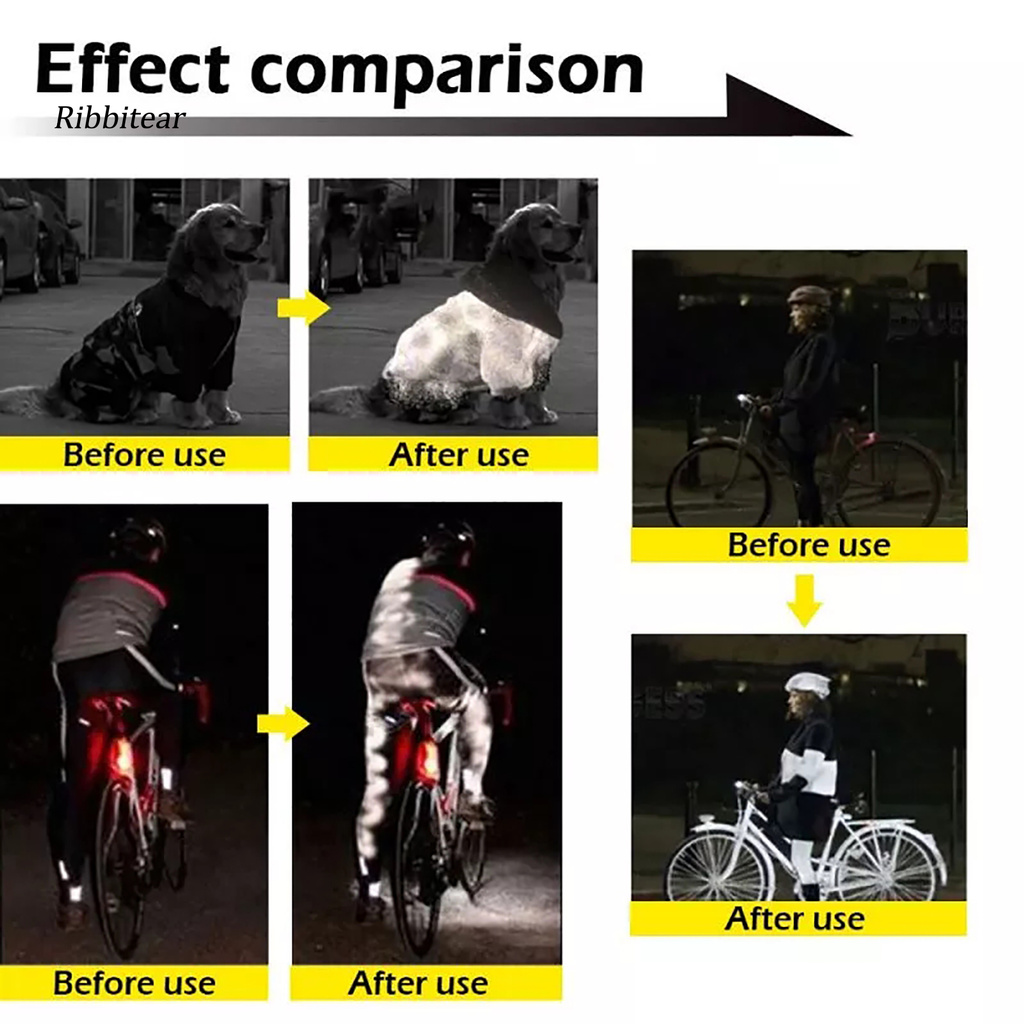 Sơn xịt phản quang ban đêm tránh tai nạn khi chạy bộ hoặc đi xe đạp RBRT