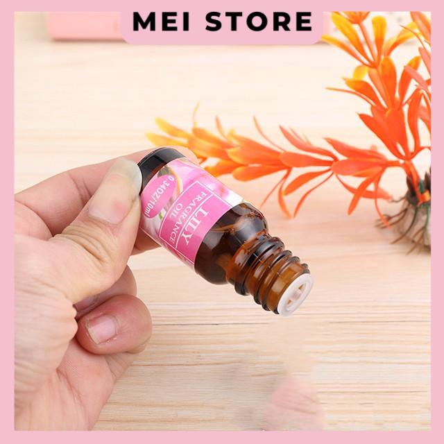 Lọ 10ml Tinh Dầu Thiên Nhiên Nguyên Chất Nhiều Mùi Thơm Phòng Giúp Bạn Thư Giãn Sảng Khoái Mỗi Ngày