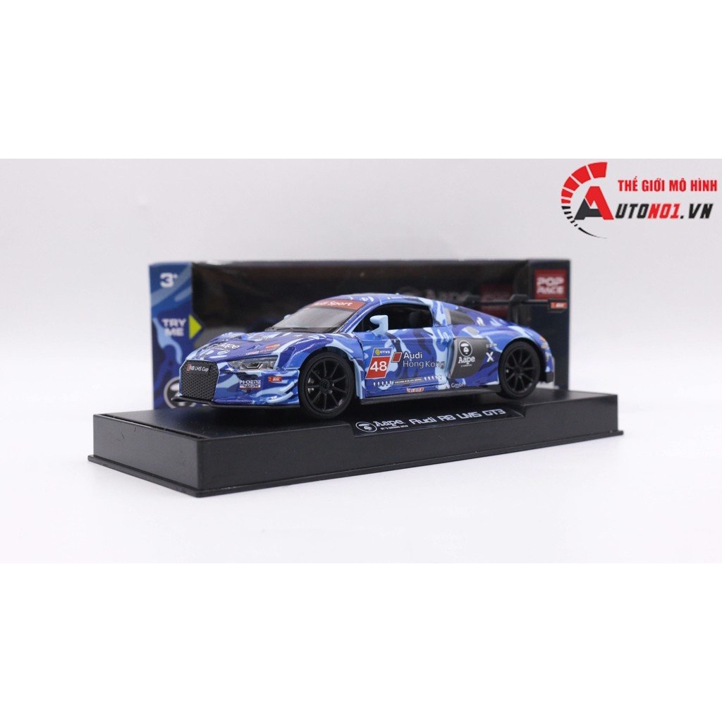 MÔ HÌNH XE AUDI R8 LMS GT3 HONG KONG CUP 2019 #48 1:32 MAKEDA 7784