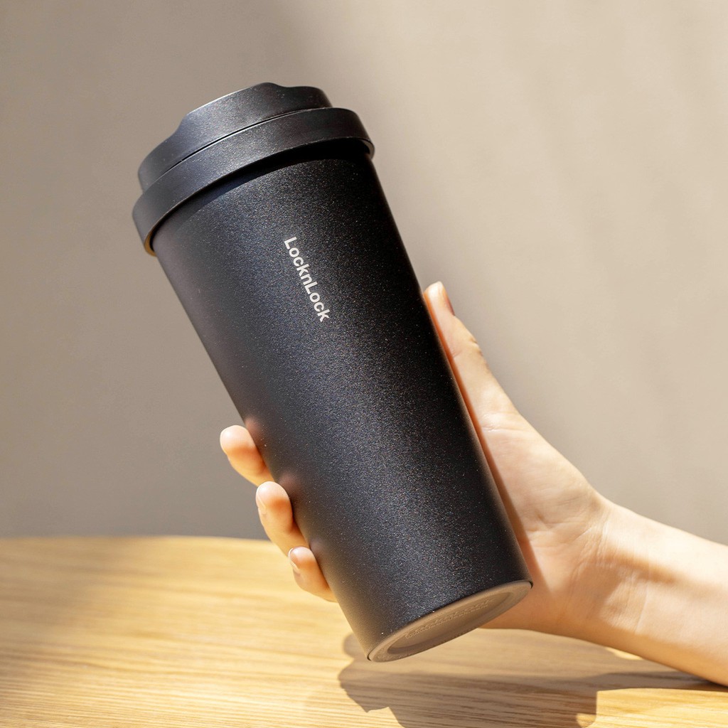 Bình Giữ Nhiệt Lock&amp;Lock Khắc Tên 550ml Energetic One Touch Tumbler LHC3249