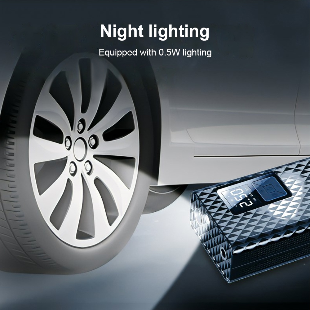 Máy Bơm Hơi Điện Tử Mini Sạc Lại Được