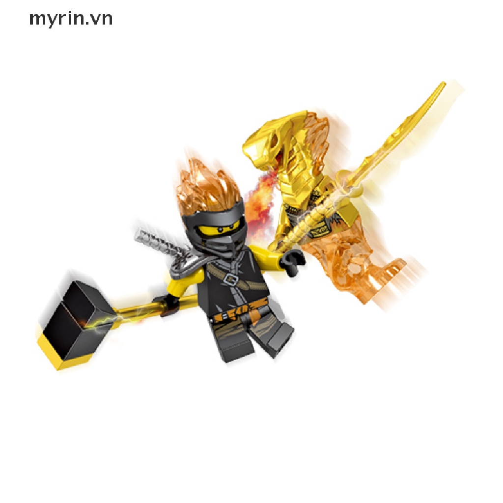 Bộ 24 Mô Hình Nhân Vật Ninjago Kai Jay Sensei Wu Master