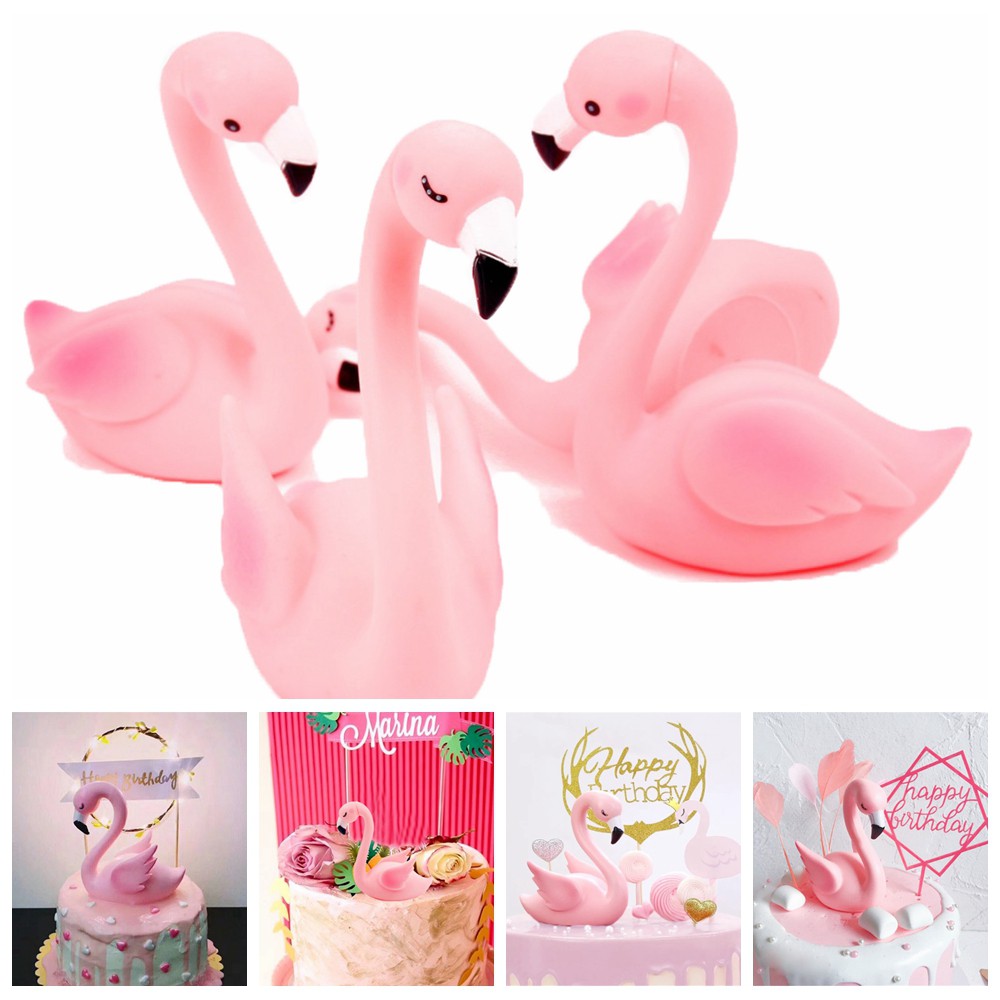 Tượng vinyl hình chim hồng hạc kiểu dáng tùy chọn dùng để trang trí lễ Valentine