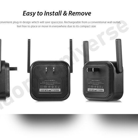 ✥ Thiết Bị Khuếch Đại Tín Hiệu Wifi Xiaomi 300Mbps Với 2 Ăng Ten R03 ✷ | BigBuy360 - bigbuy360.vn