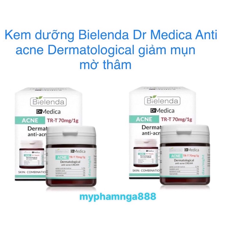 Kem dưỡng ngăn ngừa mụn và thâm Bielenda Dr Medica Anti Acne 50ml