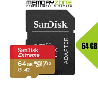Mua Thẻ Nhớ MicroSDXC SanDisk Extreme V30 A2 64GB 160MB/s SDSQXA2-064G-GN6MN