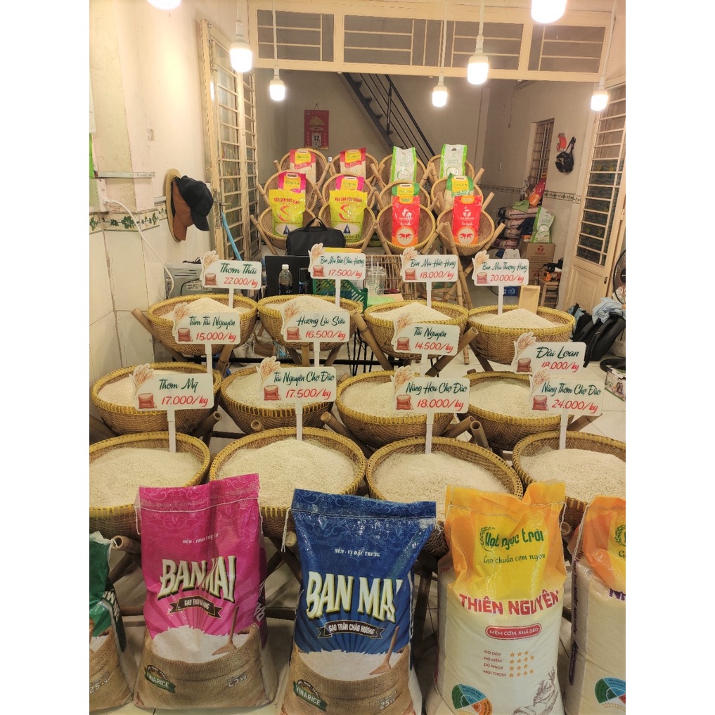 Gạo nếp cẩm (nếp than) hiệu Ông Thọ túi 1 kg dễ nấu cho xôi dẻo và thơm | BigBuy360 - bigbuy360.vn