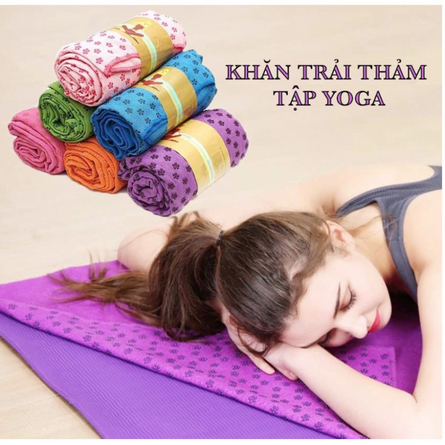 THẢM YOGA TPE TẬP GYM CAO CẤP 2 LỚP CHỐNG TRƯỢT MF375