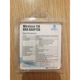 USB thu sóng Wifi - USB 2.0 Wireless 802.11n