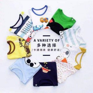 Bộ cotton quảng châu cho bé