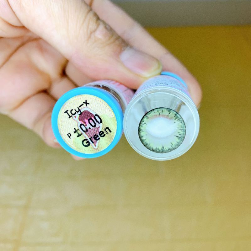 {Không độ}- Green- Lens Xanh Lá