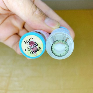 {Không độ}- Green- Lens Xanh Lá