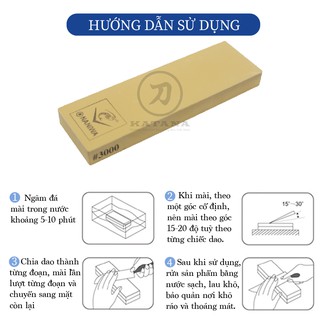 Đá mài tinh Naniwa #3000 (cỡ lớn) - NAV 3000