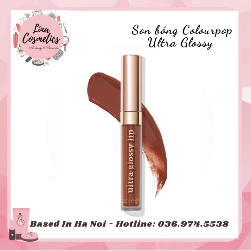 Son Bóng Colourpop x Karrueche Ultra Glossy Lip màu Fudg'd và Blowzy
