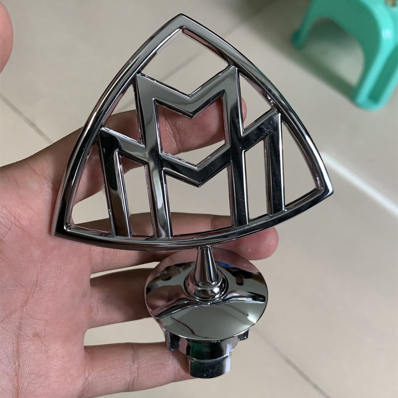 Logo S-Class Maybach S400 S600 Gắn Trang Trí Mui Xe Hơi