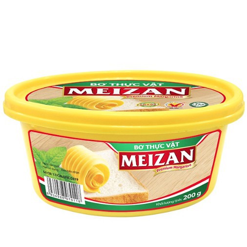 Bơ Thực Vật Meizan Hộp 80g - 200g