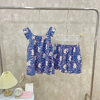 NOHK _ Bộ mặc nhà lanh lụa nữ siêu mát. Size S M L