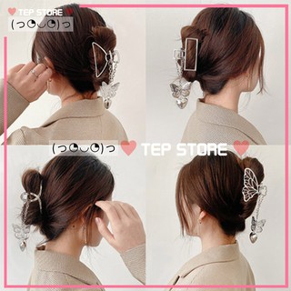 Kẹp Tóc Kim Loại Hình Bướm Phong Cách Hàn Quốc Cho Nữ - 1000