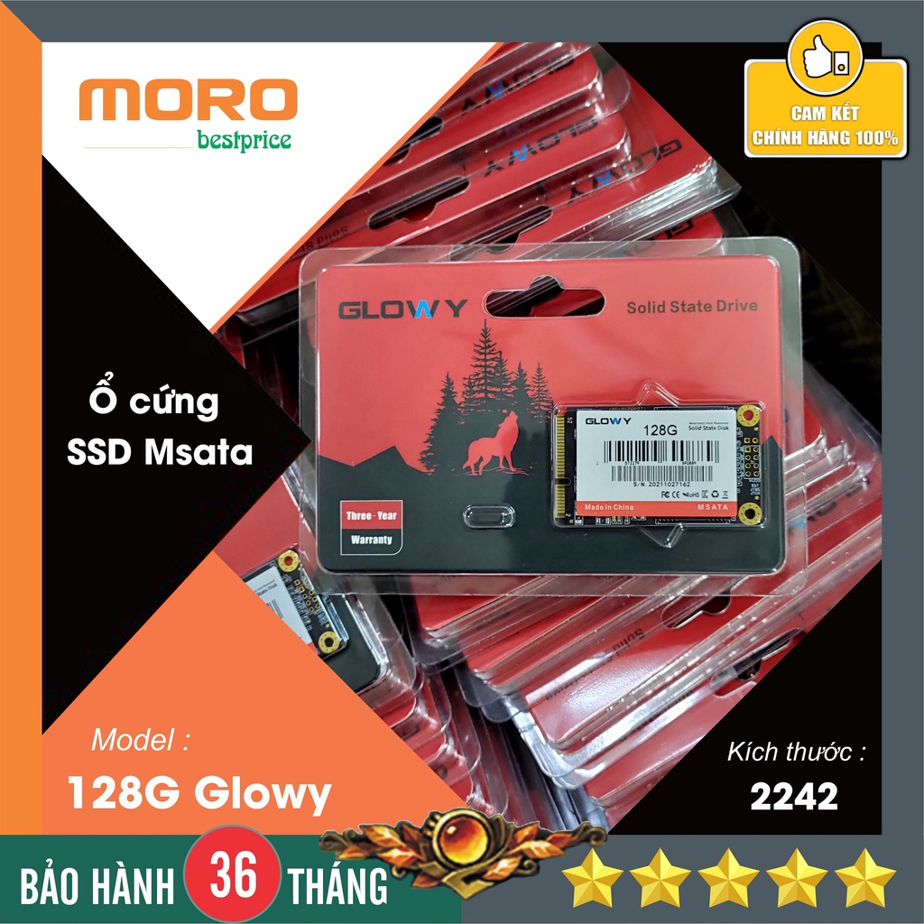 Ổ cứng SSD Msata/M2 sata 128GB/256GB Suneast/Glowy - Hàng chính hãng bảo hành 36 tháng!