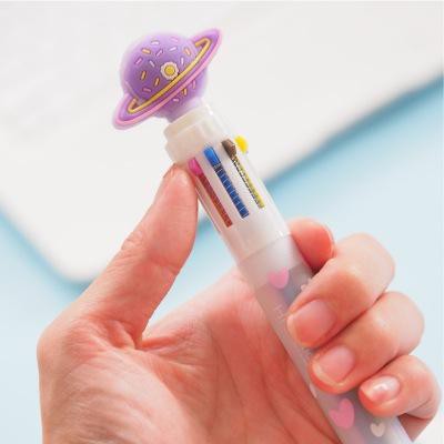 Bút 10 màu hành tinh bút nhiều màu BNM13 bút in hình hologram bút cute bút dễ thương