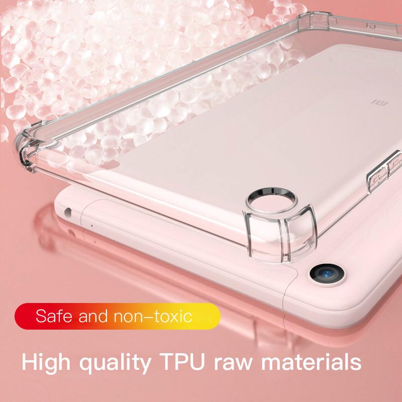 For Xiaomi mi pad 2 3 4 mipad 4plus Case Soft TPU Shockproof Protective Shell For Xiaomi MiPad4 Plus Protector Tablet Case máy tính bảng trong suốt